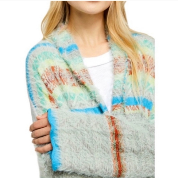 Free People Oversized Cozy Fair Weather Cardigan - Picture 6 of 16